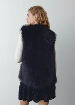 Brownie Spain Chaleco Efecto Pelo-Mujer Abrigos Y Chaquetas