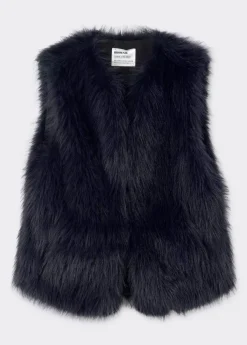 Brownie Spain Chaleco Efecto Pelo-Mujer Abrigos Y Chaquetas