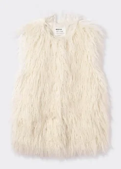 Brownie Spain Chaleco Efecto Pelo Largo-Mujer Abrigos Y Chaquetas