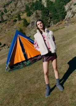 Brownie Spain Chaleco Polar Con Cremallera-Mujer Abrigos Y Chaquetas