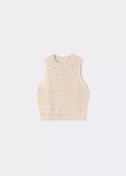 Brownie Spain Chaleco Punto Jacquard-Mujer Jerséis