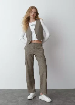 Brownie Spain Chaleco Sastre Cuadros-Mujer Tops