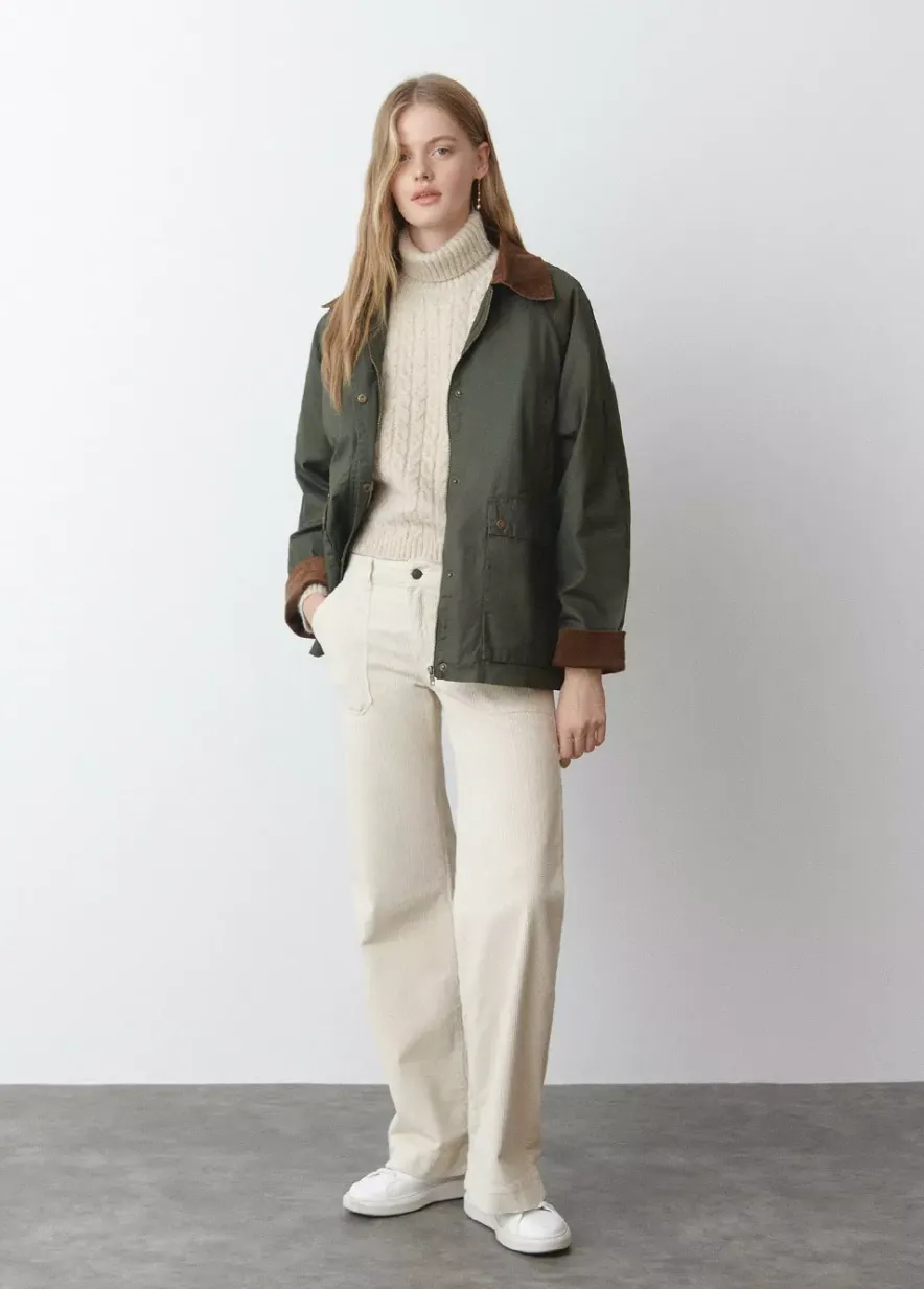 Brownie Spain Chaqueta Con Borrego Desmontable-Mujer Abrigos Y Chaquetas