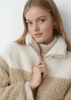 Brownie Spain Chaqueta Polar Cremallera Contraste-Mujer Abrigos Y Chaquetas