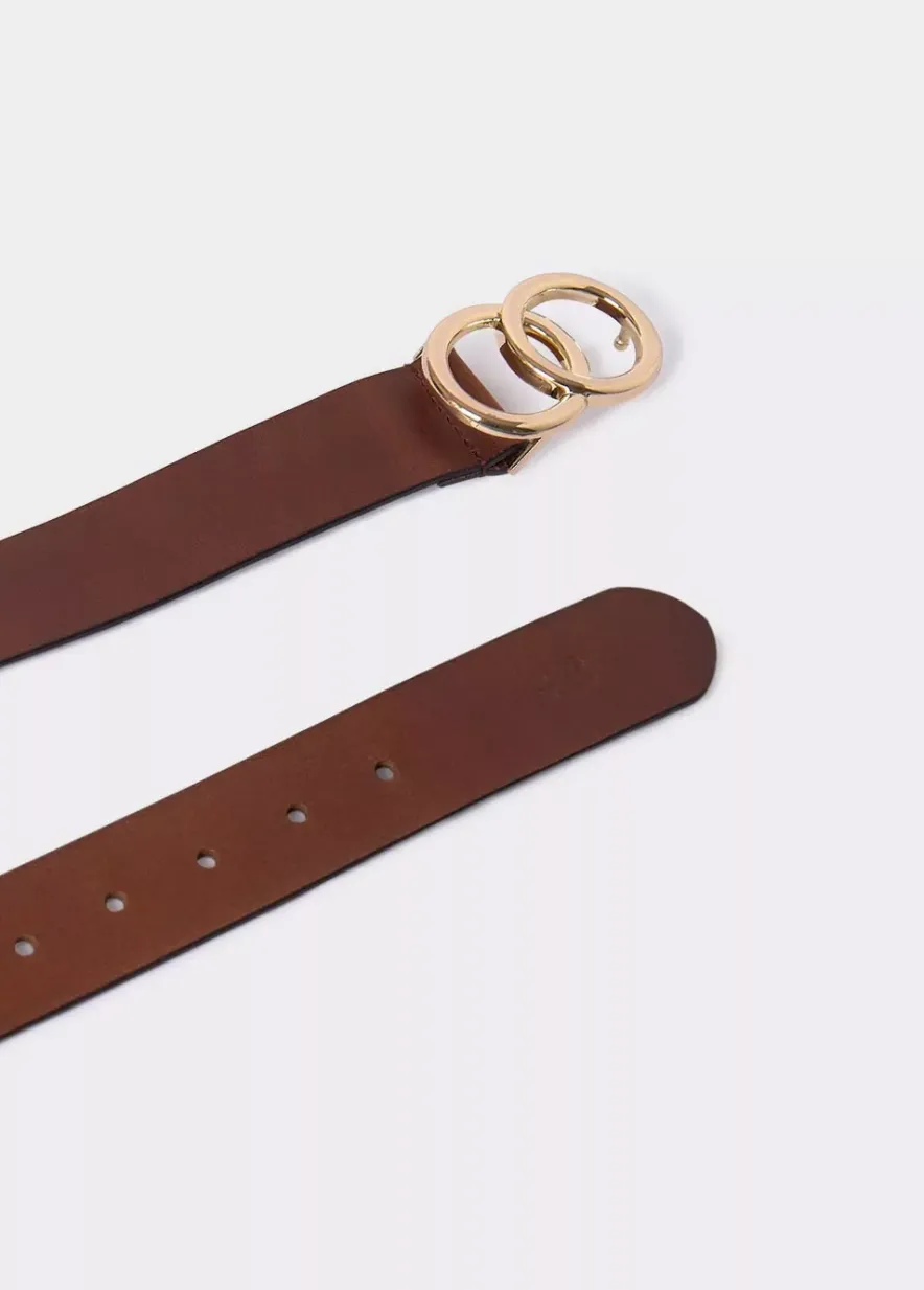 Brownie Spain Cinturon Piel Hebilla Doble Piel-Mujer Otros Accesorios