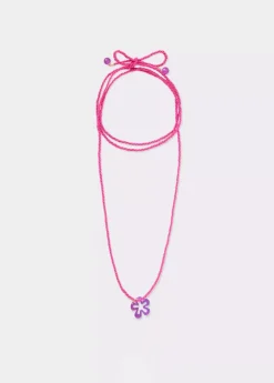 Brownie Spain Collar Algodon Flor Resina-Mujer Otros Accesorios
