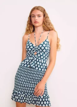 Brownie Spain Falda Gomas Estampado Etnico-Mujer Faldas