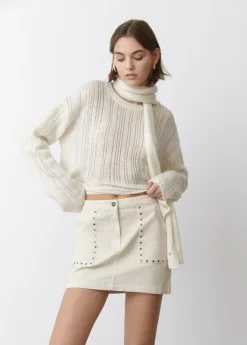 Brownie Spain Falda Pana Bolsillo Parche-Mujer Faldas