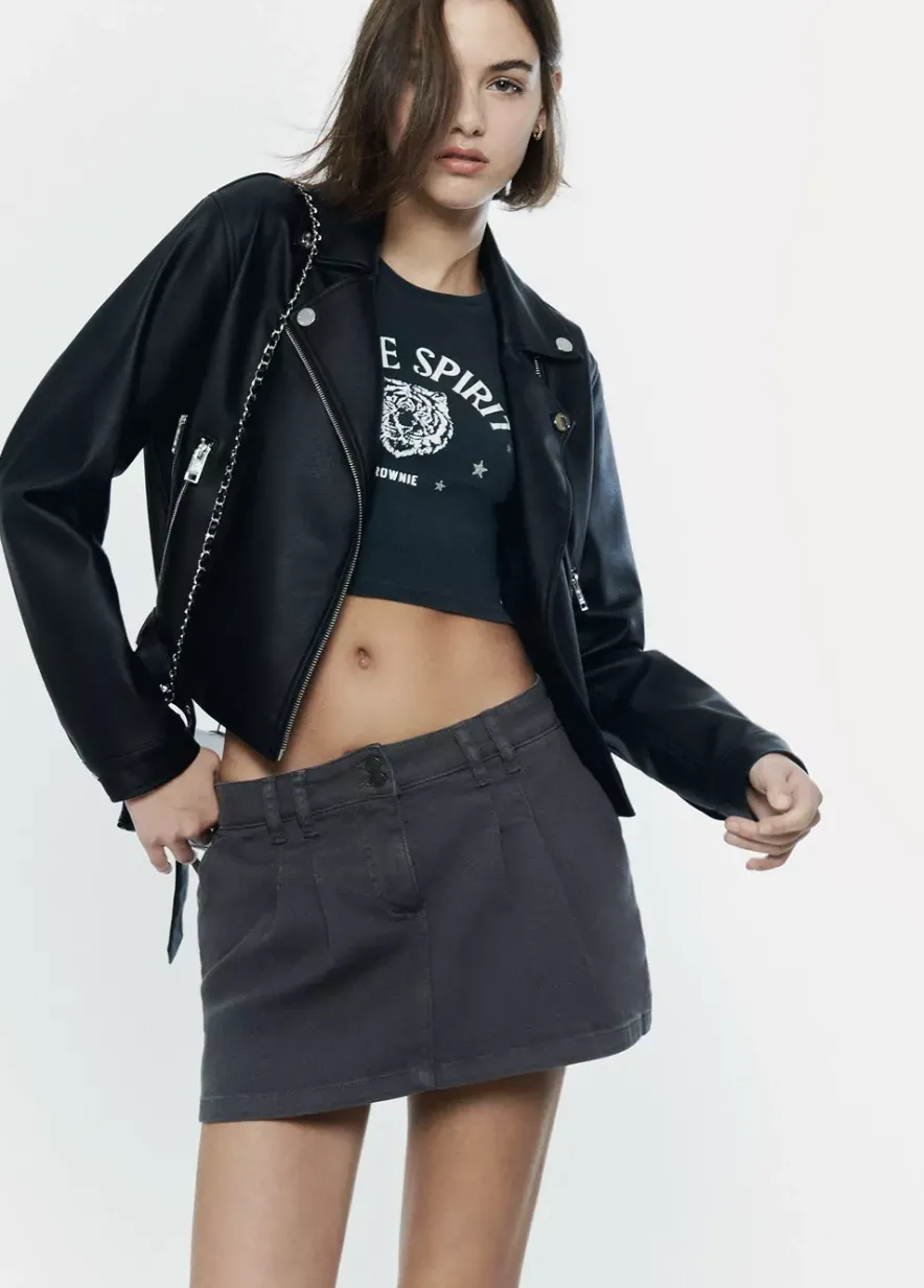 Brownie Spain Falda Tablas Mini-Mujer Faldas