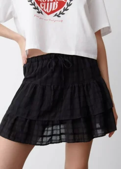 Brownie Spain Falda Volantes Textura-Mujer Faldas