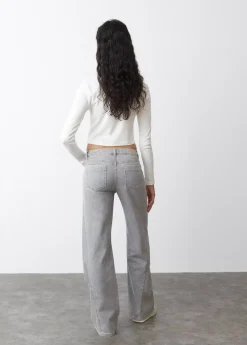 Brownie Spain Jeans Acampanados Corte Lateral-Mujer Jeans