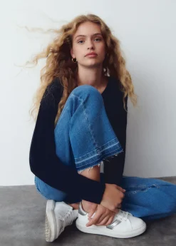 Brownie Spain Jeans Culotte Botones Frontales-Mujer Jeans