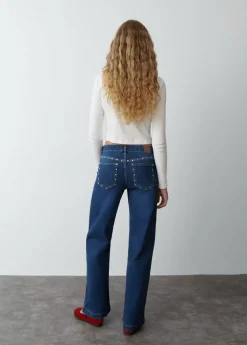 Brownie Spain Jeans Culotte Tachas-Mujer Jeans