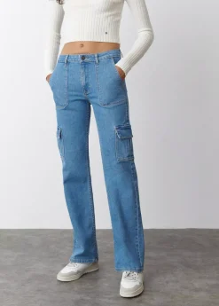 Brownie Spain Jeans Recto Cargo-Mujer Jeans