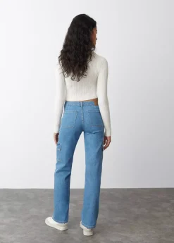 Brownie Spain Jeans Recto Cargo-Mujer Jeans