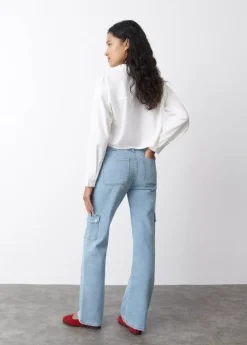 Brownie Spain Jeans Recto Cargo-Mujer Jeans