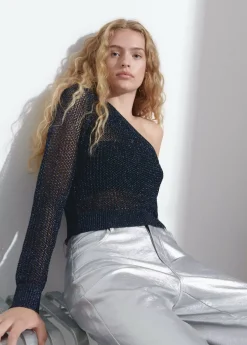 Brownie Spain Jersey Asimetrico Calado-Mujer Jerséis