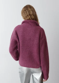 Brownie Spain Jersey Cremallera Cuello-Mujer Jerséis