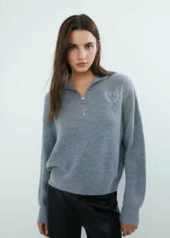 Brownie Spain Jersey Cremallera Escudo-Mujer Jerséis