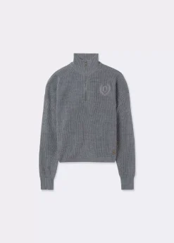 Brownie Spain Jersey Cremallera Escudo-Mujer Jerséis