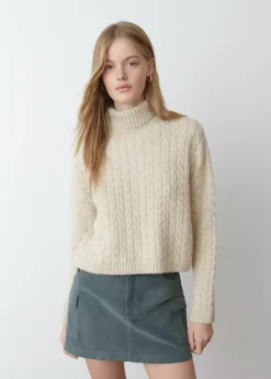 Brownie Spain Jersey Cuello Alto Trenzas-Mujer Jerséis