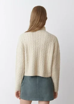 Brownie Spain Jersey Cuello Alto Trenzas-Mujer Jerséis