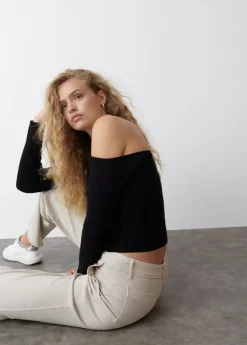 Brownie Spain Jersey Escote Halter Atado-Mujer Jerséis