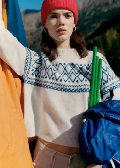 Brownie Spain Jersey Jacquard-Mujer Jerséis