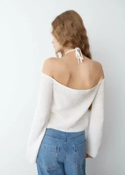 Brownie Spain Jersey Tiras Cuello Punto-Mujer Jerséis