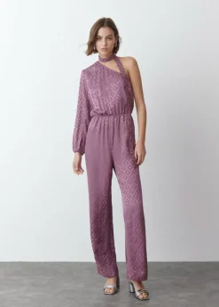 Brownie Spain Mono Asimetrico Jacquard-Mujer Vestidos