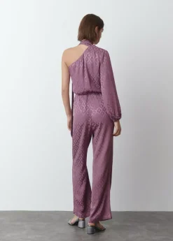 Brownie Spain Mono Asimetrico Jacquard-Mujer Vestidos