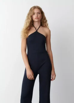 Brownie Spain Mono Halter Jacquard-Mujer Vestidos