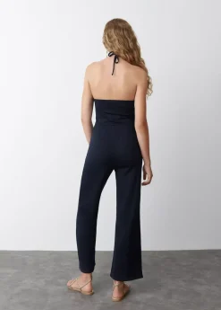 Brownie Spain Mono Halter Jacquard-Mujer Vestidos