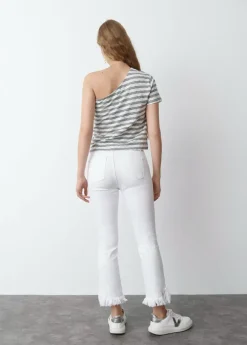 Brownie Spain Pantalon Bajo Desflecado-Mujer Pantalones