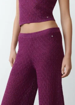 Brownie Spain Pantalon Calado Punto-Mujer Pantalones
