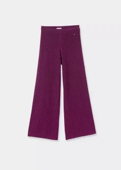 Brownie Spain Pantalon Calado Punto-Mujer Pantalones