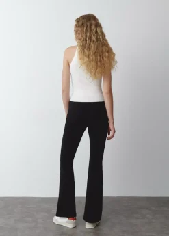 Brownie Spain Pantalon Campana Bolsillos Frontales-Mujer Pantalones