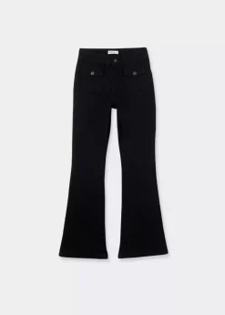 Brownie Spain Pantalon Campana Bolsillos Frontales-Mujer Pantalones