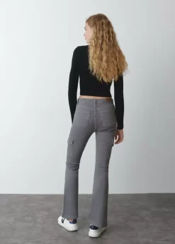 Brownie Spain Pantalon Campana Cargo-Mujer Pantalones