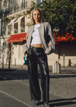 Brownie Spain Pantalon Cargo Efecto Piel-Mujer Pantalones