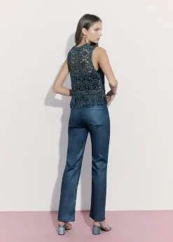 Brownie Spain Pantalon Encerado-Mujer Pantalones