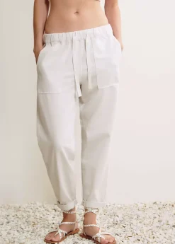 Brownie Spain Pantalon Fluido Algodon-Mujer Pantalones