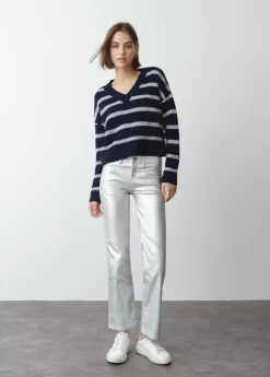 Brownie Spain Pantalon Metalizado-Mujer Pantalones