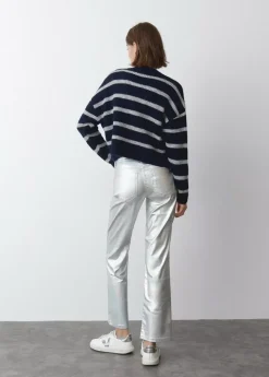 Brownie Spain Pantalon Metalizado-Mujer Pantalones