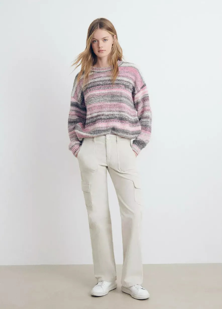 Brownie Spain Pantalon Pana Cargo-Mujer Pantalones