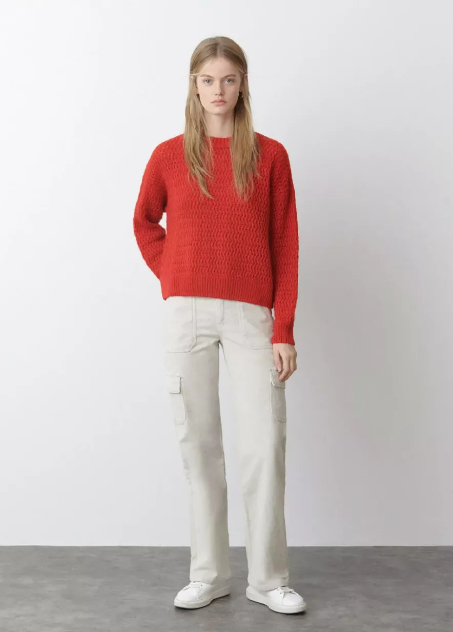 Brownie Spain Pantalon Pana Cargo-Mujer Pantalones