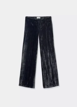 Brownie Spain Pantalon Terciopelo Tiro Bajo-Mujer Pantalones