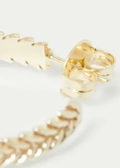 Brownie Spain Pendiente Aro Trenza-Mujer Otros Accesorios