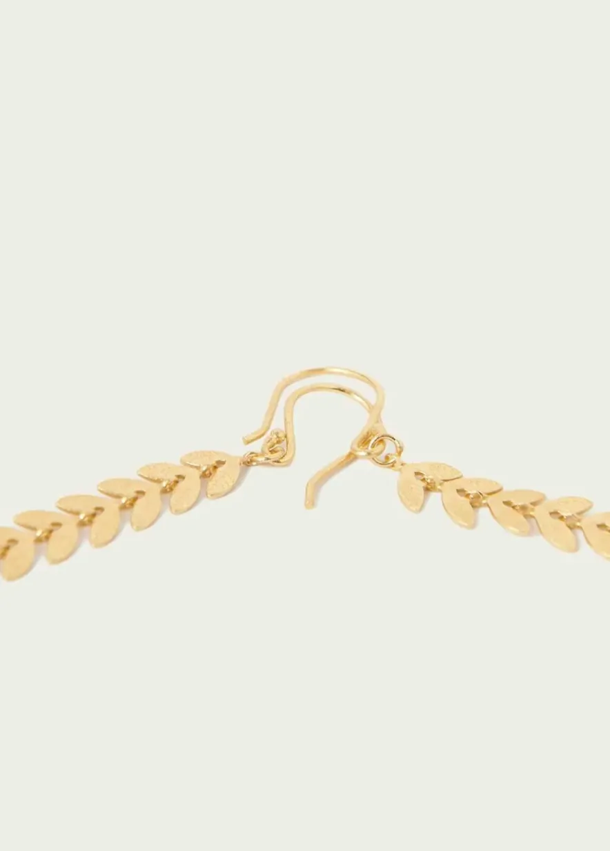 Brownie Spain Pendientes Largos Hojitas-Mujer Otros Accesorios