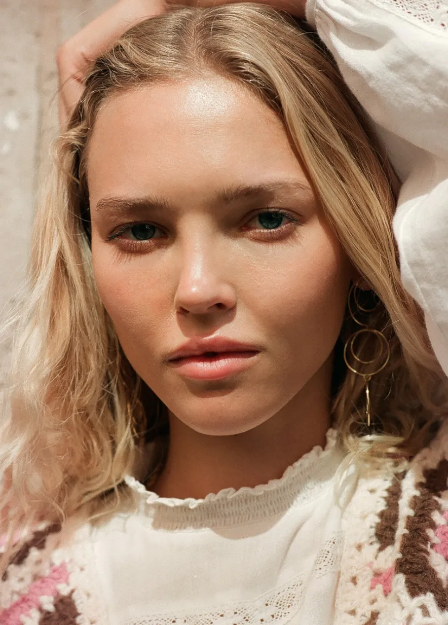 Brownie Spain Pendientes Largos Tres Aros Dobles-Mujer Otros Accesorios